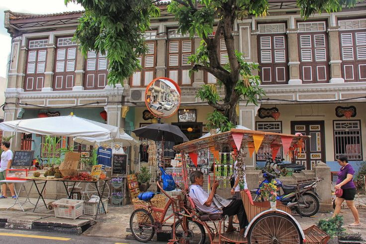 street art and local cafes penang